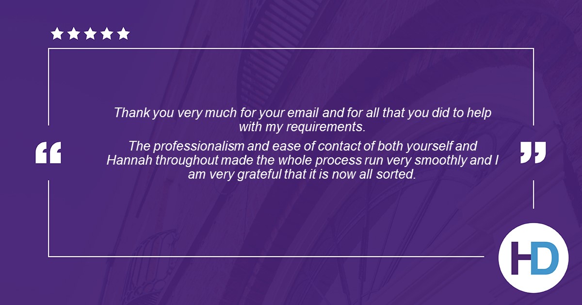 FEEDBACK FRIDAY!

A wonderful 5-star review for Hannah Dickie, Associate Solicitor and Ethan Jayne, Paralegal in our Employment Law team. Well done Hannah and Ethan. #wemakeitpossible

Want to leave us a review? bit.ly/3mkAHwr
