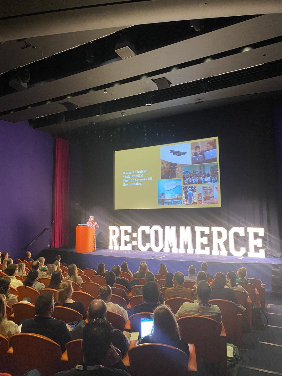 And that’s a wrap. Re:commerce just started! 💪🏻 So excited for this day. <a href="/re_signal/">Re:signal</a>