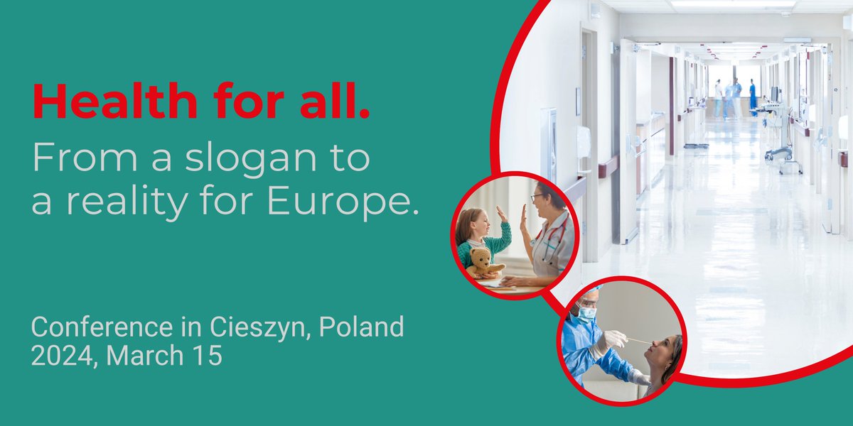 Today we discuss: 🔺privatisation of health services 🔺mental helth crisis 🔺 long Covid & more With speakers: 🔺@V_Andriukaitis 🔺@PaulinaPW2024 🔺@bartekbalcerzyk 🔺@TPetricek 🔺@SaraBojarczuk LIVE from Poland 🇵🇱: bit.ly/LiveHealthforA…