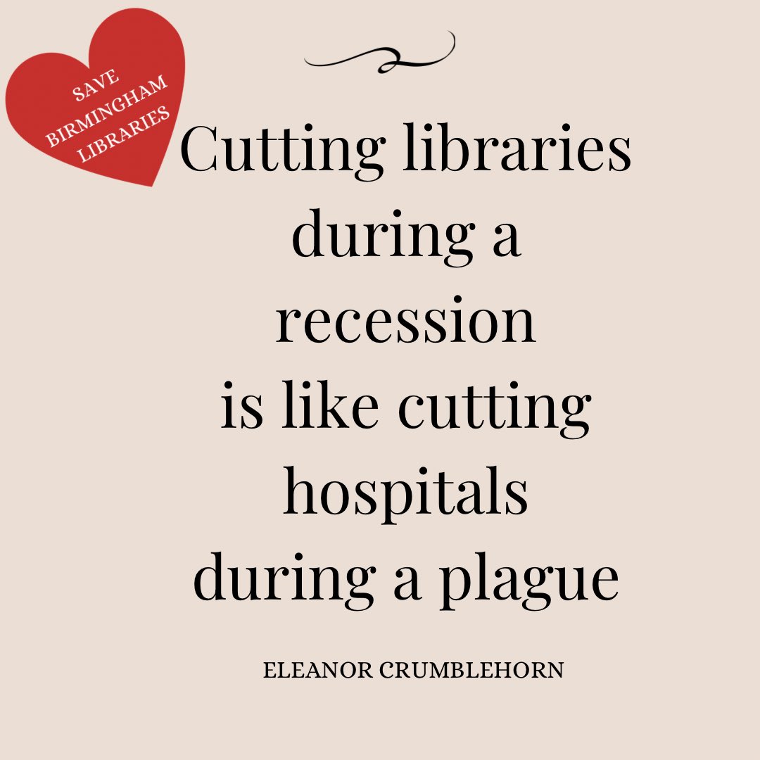 Please RT if you agree... 

#libraries #librarytwitter #librarians