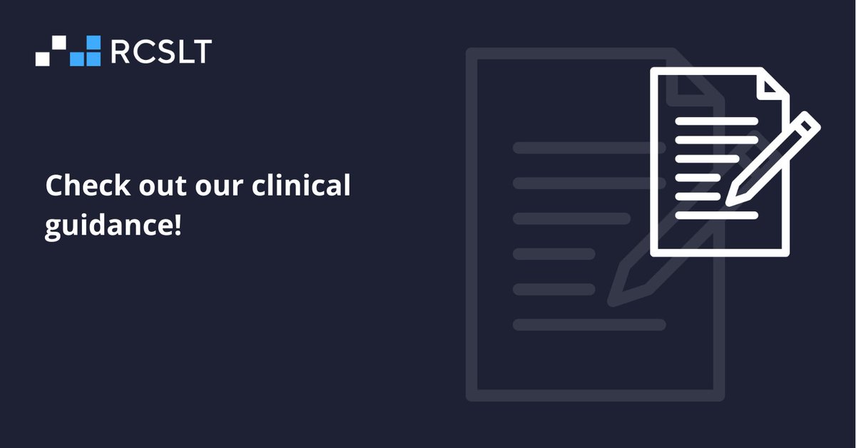 It's #LongCovidAwarenessDay today. Don't forget to access our long Covid guidance and range of resources which provide a framework for supporting long Covid patients who experience voice, swallowing, communication, and upper airway symptoms. 

🔗 rcslt.info/longcovidguida…