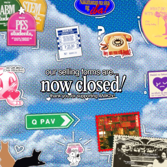 Thank you, Kaburloloys! ✨🎊

Our Clearance Sale through Jotforms is now closed!! We’re beyond grateful for your love and support to Anik2x! ❤️

Kindly expect an email regarding your pick-up or delivery schedule! 🕛🗓️

Thank you for choosing Anik2x! 🥳🍊

#ANIK2x