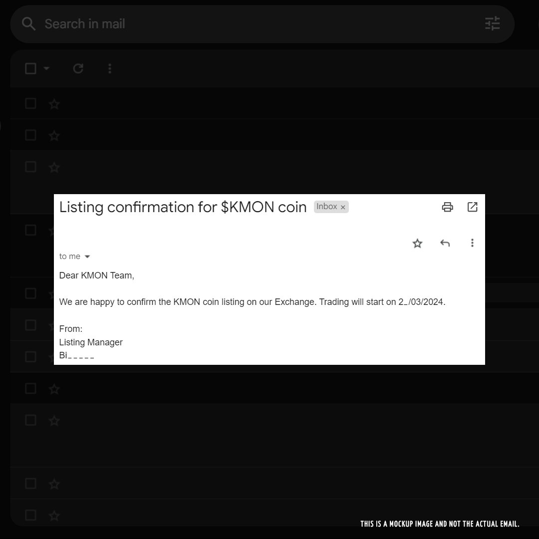 KryptomonTeam's tweet photo. someone sent us an email  

From: Bi_____ 
Listing date: 2_/03/2024 https://t.co/c2MN0lEEC4
