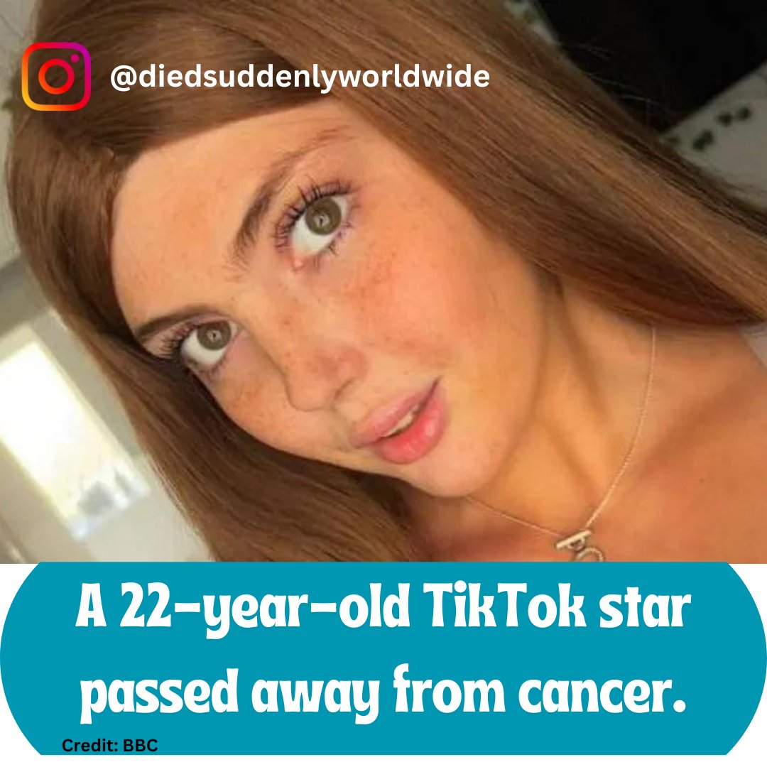 _DiedSuddenly's tweet photo. R.I.P Leah Smith

TikTok star, Leah Smith, passed away after documenting rare cancer.

Died: Age 22 (March 11, 2024 - UK)

Cause of Death: Cancer https://t.co/n0Et622MwH