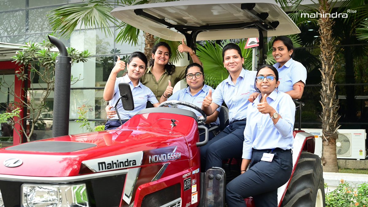 MahindraRise's tweet image. Celebrating Women’s Day yesterday, today and tomorrow. 
Meet the women at our tractor manufacturing facilities! 

 @TractorMahindra #SheIsOnTheRise