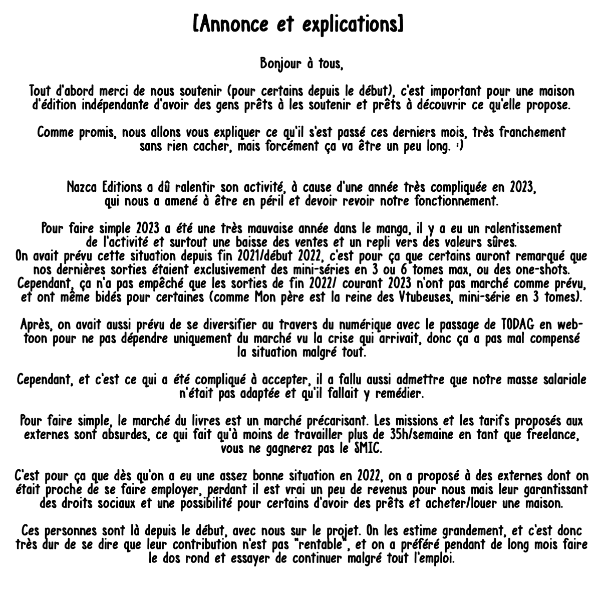 Nazca Éditions tweet media