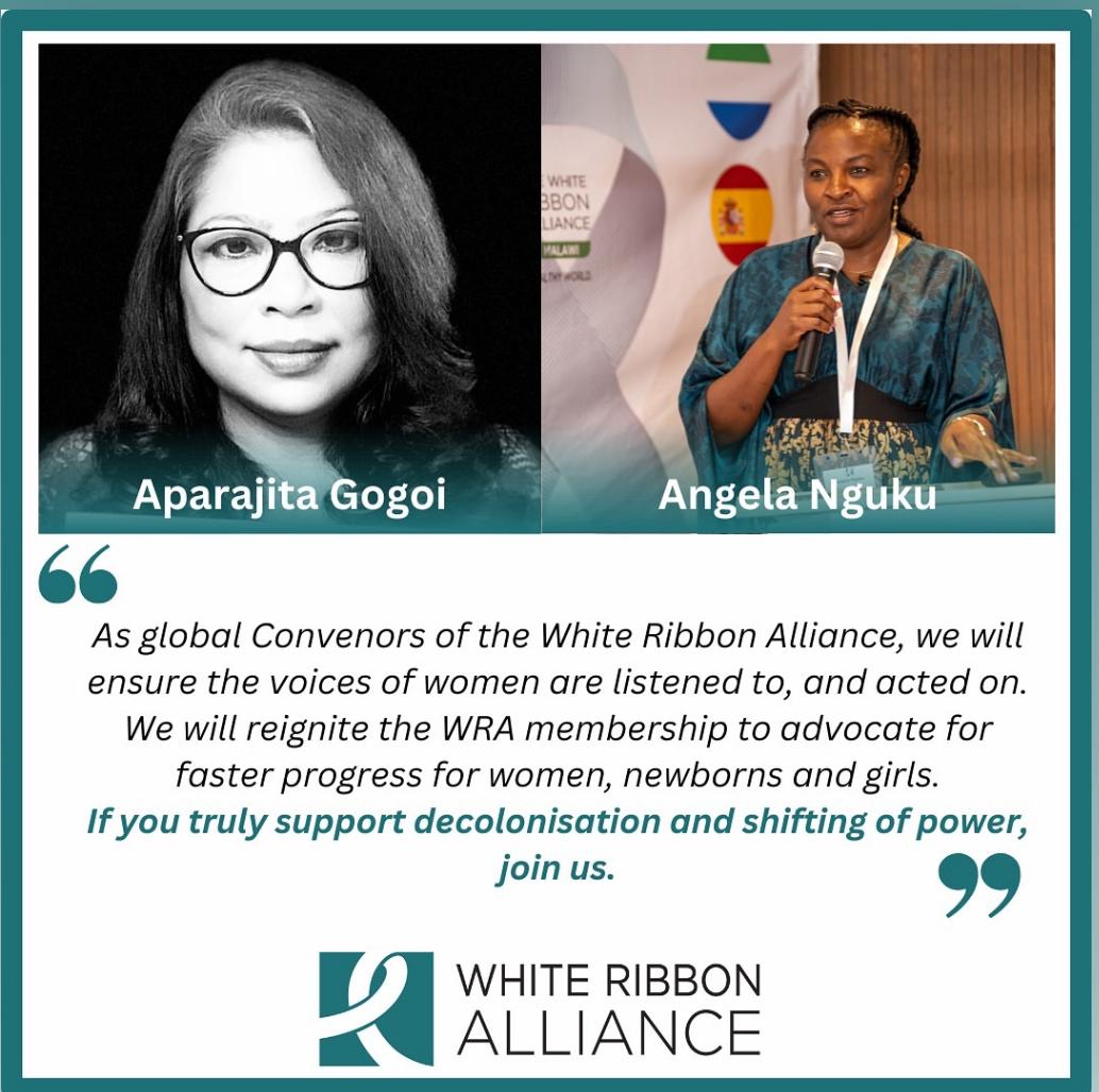 WRA_K's tweet photo. Big congratulations to @aparajitagogoi of @WRAIndia  and @angienguku of @WRA_K  for taking on leadership roles at @WRA_Global. Their extensive expertise in #MNH will be instrumental in localizing #MNH initiatives and ensuring better outcomes for communities everywhere. https://t.co/sW25rSkiSG