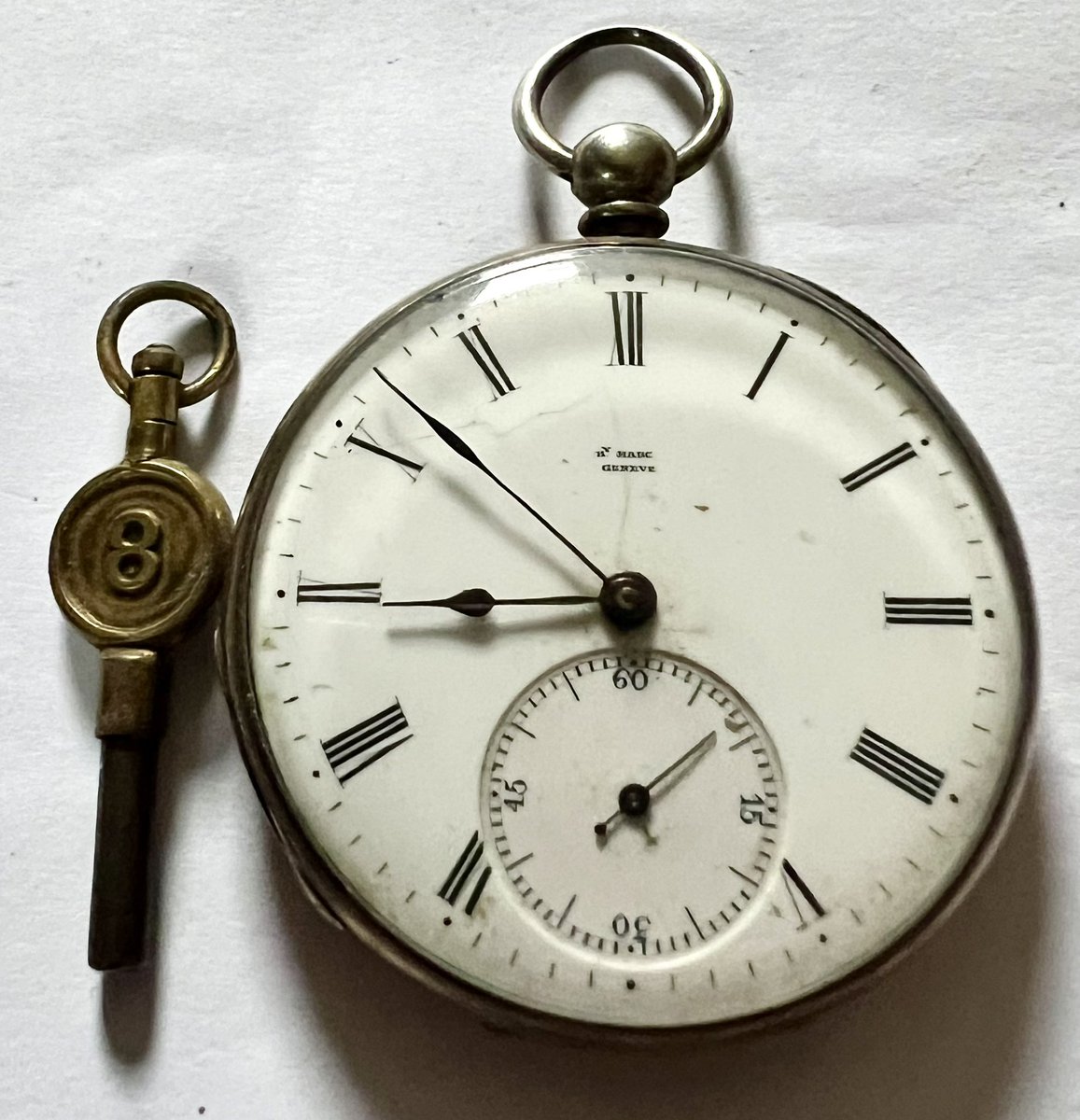 shopwindows's tweet photo. #Vintage #WORKING Continental #Silver Pocket Fob #Watch Key Wind Up Argent Prop Old https://t.co/rprfPbYm5M #eBay via @eBay_UK https://t.co/f3FwHOyzvL