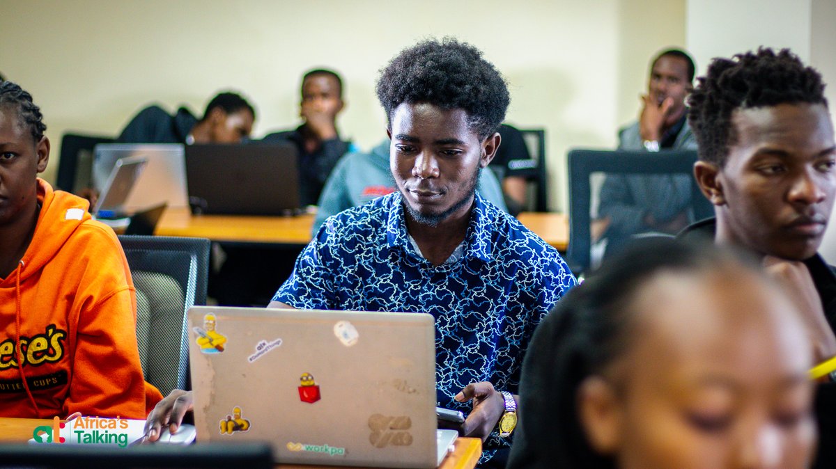 Africastalking's tweet photo. We're live at #JKUAT for the #ATMiniSummit. Stay tuned for an epic adventure in innovation, and dive deep with us as the community brings their innovative ideas to life using Africa's Talking #APIs. #BuildWithAT #WeLoveNerds https://t.co/XSTIZNFSNc