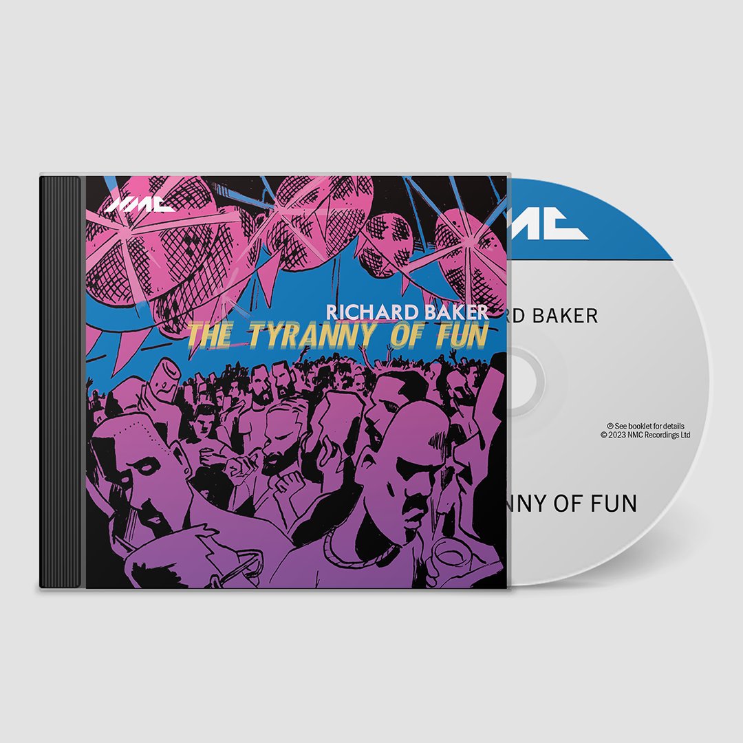 📀 OUT NOW 📀 'The Tyranny of Fun' - composer Richard Baker's debut portrait album 🔥 A collection of vibrant, provocative chamber works from across Baker's career, performed by @BCMG @chromaensemble @ChoirOfKingsCam @opaj14 & others Listen/buy now: found.ee/TTOF-1