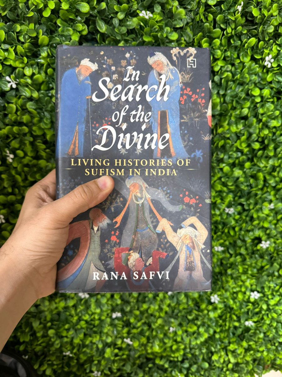 I've been reading <a href="/iamrana/">Rana Safvi رعنا राना</a> Rana Safvi's "In Search of the Divine: Living Histories of Sufism in India". 

If you've ever wondered about Sufism, how it has developed over the years, the philosophies behind it, and the soulful music associated with it, this book is for you.

What