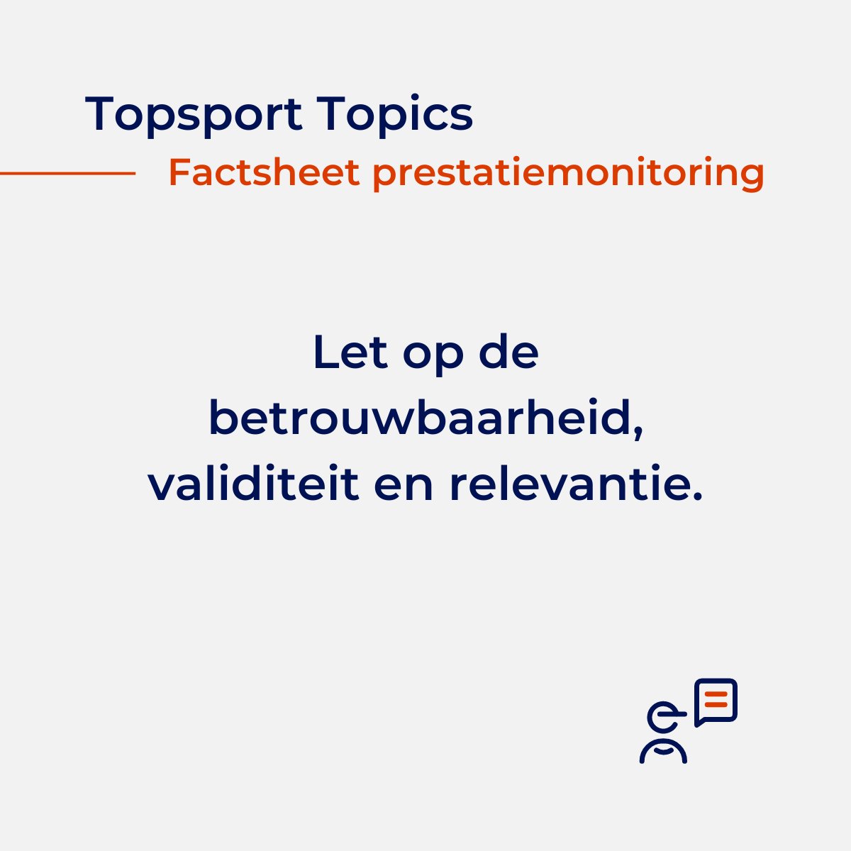 TopsportTopics's tweet image. Er is een overdaad aan tests waarvan gezegd wordt dat ze psychologische, fysiologische en prestatiematen in kaart kunnen brengen. Met de factsheet prestatiemonitoring kun je een weloverwogen keuze maken. 

➡️ bit.ly/3VfhGep

#topsport #wetenschap #presteren #sport