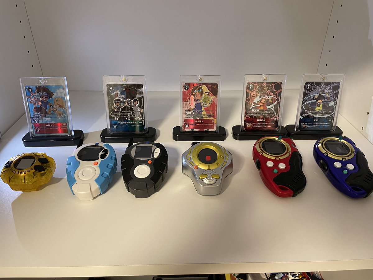 デジモンが好きです。
 can’t live without them.