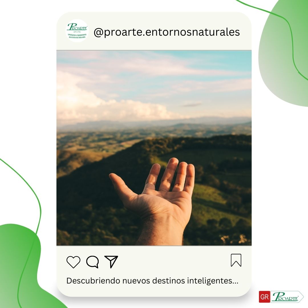 ¿Buscas darle un cambio emocionante a tus aventuras por la naturaleza? 🏞️😉
¡Transforma tus viajes y descubre nuevos destinos inteligentes!
Estate muy atento/a para descubrir cómo funciona nuestra señalización inteligente. ✈️🌍 

#viajes #DTI #señalizacioninteligente #aventura