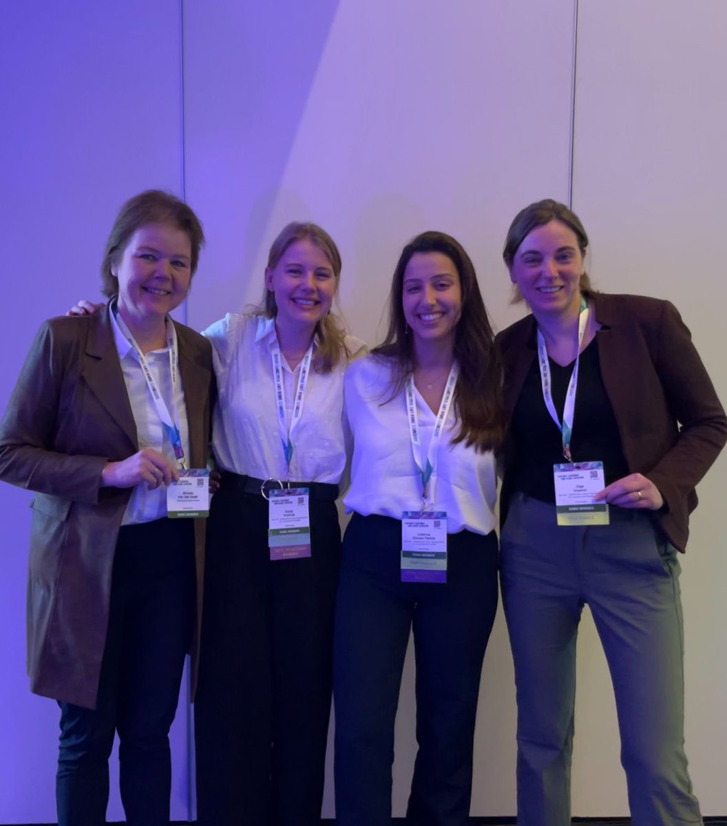 Very grateful to have the opportunity to present our research during the <a href="/myESMO/">ESMO - Eur. Oncology</a> #ESMOSarcomaAndRareCancers24 in beautiful Lugano. Big thanks to my inspiring supervisors <a href="/Winette_vdGraaf/">WinetteVanDerGraaf</a> &amp; <a href="/OlgaHusson/">Olga Husson</a> for giving me this opportunity. <a href="/csimoes96/">Catarina Simoes</a> @Nivel_research <a href="/NKI_nl/">The Netherlands Cancer Institute</a> <a href="/hetAVL/">Antoni van Leeuwenhoek</a>