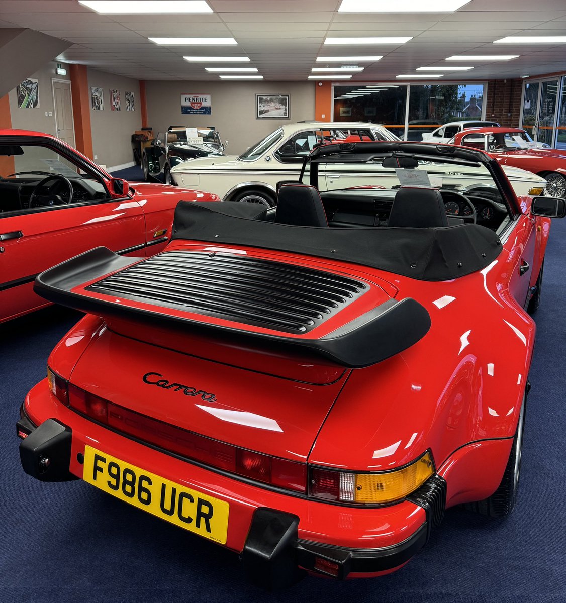 NutleySports's tweet photo. JUST ARRIVED ! 1 of just 26 UK RHD Porsche 911 SuperSport SSE Turbo Look M491 Cabriolets produced

#fridayvibes #collectorscar #porsche #porsche911 #porsche911supersport #turbolook #porsche911carrera #aircooled #porscheclassic #luftgekühlt #classicporsche #nutleysportsprestige https://t.co/Chy7muQfjI