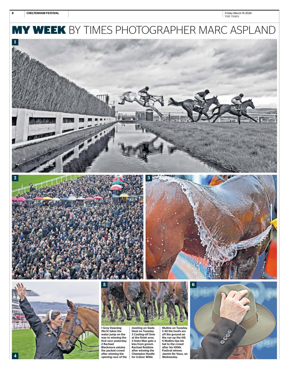 Worth the effort for page of pictures in @thetimes @CheltenhamRaces @ricktimes @TimesSport
