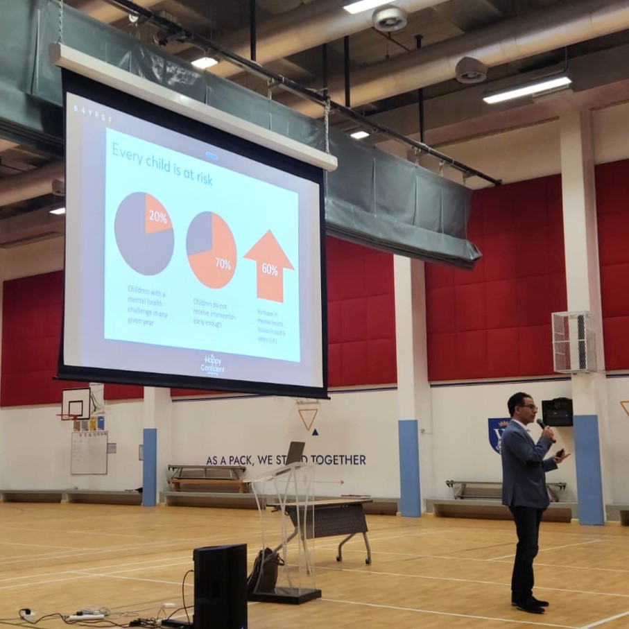 HappyConfidentC's tweet photo. 🌟 A Roundup from BSME Conference 2024 from our founder @nadimsaad 🌟

What a great couple of days! The presentation we held at #BSME last week was incredibly rewarding, and I'm humbled by the overwhelmingly positive feedback we received regarding its value and authenticity.

Extending huge thanks once again to Ben Raybould for his enthusiastic and genuine contribution. His commitment to student’s wellbeing resonates with me deeply on a personal level.

I love that he shared how our journals positively impacted his own children, inspiring him to explore our complete school programme. Thanks to the comprehensive set of tools and resources, this programme brings about a transformative shift in the wellbeing of the entire school community.

Very happy to have also had the chance to give a talk to the parents of @gems_wis.  When I talk with parents, wherever they are in the world, my view is confirmed that the parenting challenges faced are indeed universal.

 They are finding it more difficult to raise well-adjusted children in the current environment because of heightened anxiety and increased screen time and social media.

It was inspiring to witness their enthusiasm for the implementation of our programme and their excitement about our upcoming School Parents Portal, which will allow them to implement at home many of the tools their children will be learning at school.

Finally, I was deeply impacted @pat_sowa's talk, where she bravely shared her heart-wrenching experience of losing her child to suicide. 

She is passionate about supporting young people by raising awareness, taking action and providing access to safe spaces to express their struggles ultimately ensuring they receive the early intervention they need to prevent such devastating outcomes.

What is key here is that this is not just the responsibility of the parent; it is the responsibility of the entire community. We’re totally on the same page about this and I'm excited to find ways to collaborate with Pat in the future!