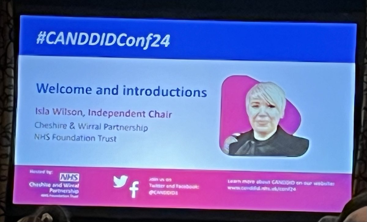 #CANDDIDConf24 opening by @IslaWilsonCWP Chair @cwpnhs Over 315 participants this year for a stimulating and diverse programme. Theme is children with NDDs. @modiyoor @SujeetJaydeokar @Autism @Autistica @RcpsychCAP