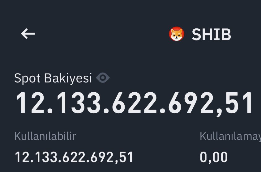 10 Milyar Shibayı 44'den satıp 27'den 12 Milyar adet ekledim üstelik ana paramda garantide.

Burada ki miktar Milyon mu Milyar mı doğru hesaplayan var mı 😅

#Shiba #Pepe #BTCUSDT #Düzeltme