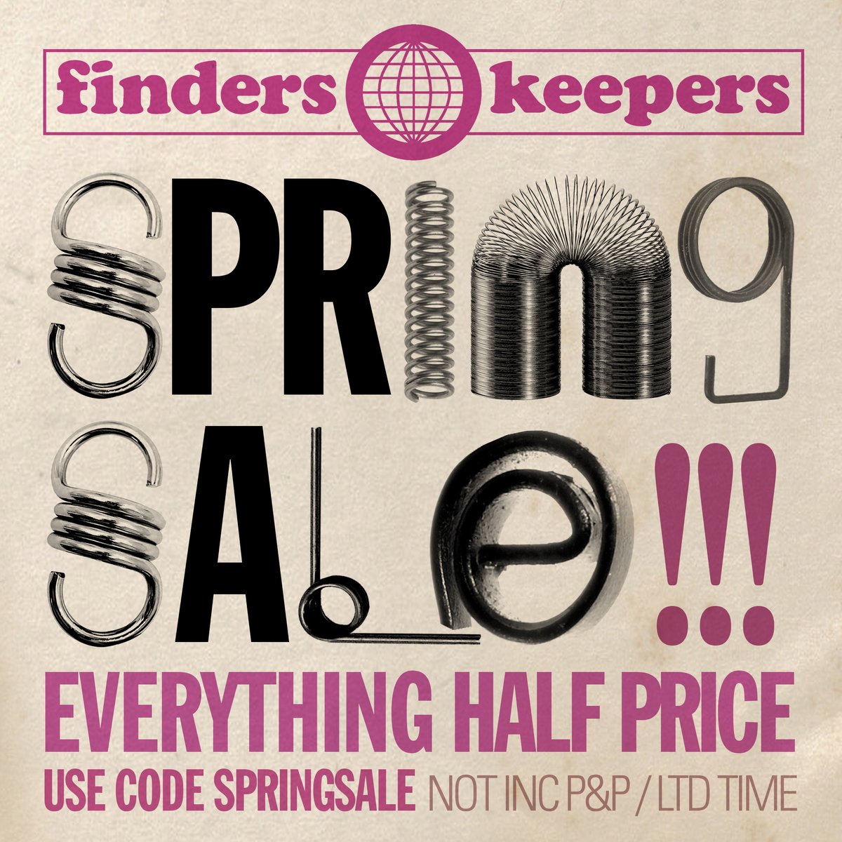 Finders Keepers launch the most generous stockroom sale of our entire existence on finderskeepersrecords.com! An unbelievable offer for a very limited time only. The perfect time to fill-the-gaps, begin your journey or introduce a friend to our alternative musical universe!