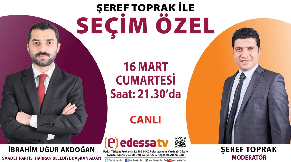 Teravih sonrası evlerinize konuk olacağız 🖐️
@TvEdessa