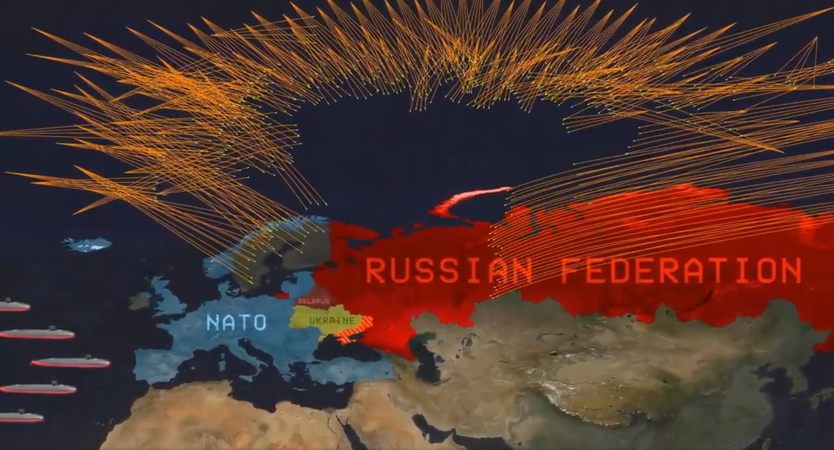 Etienne_Marcuz's tweet photo. ☢️Dé-bunker stratégique 🚀

Depuis deux jours, une soi-disant simulation d'un engagement nucléaire 🇺🇸états-unien et/ou otanien contre la 🇷🇺Russie circule beaucoup. 

⚠️ Outre le fait qu'il soit macabre, ce scénario n'est absolument pas réaliste.

Un fil 🧶 https://t.co/kHhtvz3ygP