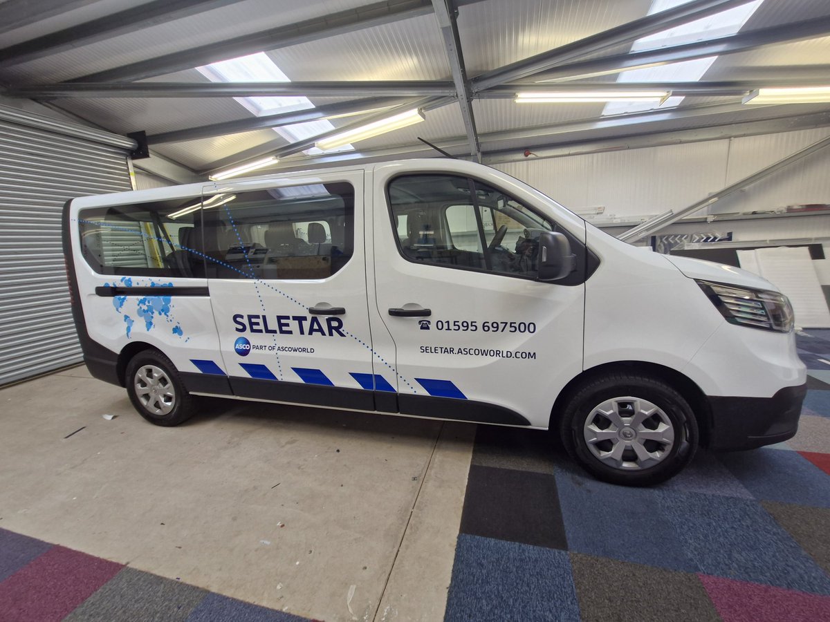 print_signage's tweet photo. Another vehicle added to Seletar's fleet. Using Oracal reflective and high performance vinyl, also Metamark digital printed vinyl these vans really stand out.

#vehiclegraphics #aberdeen #print #oracal651 #MD5 #metamark #oilandgas #renewableenergy #cargo #design https://t.co/yLtbeZweeU