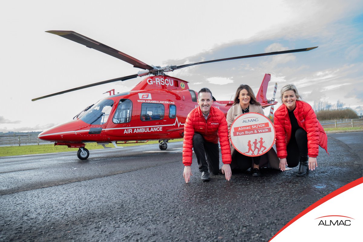 The Almac 5K / 10K Fun Run & Walk is back! Registration is now open to everyone for this event which takes place at the Craigavon Lakes on Saturday 25th May at 11.30am. Run, walk or jog with us in aid of @AirAmbulanceNI. almacgroup.com/fun-run/ #RunningNI #CharityFunRun