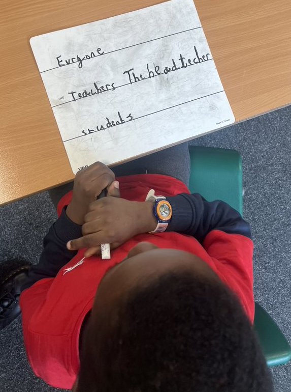 StStephens_Bury's tweet photo. Year 2 have been thinking about who is responsible for keeping our school clean and tidy, as part of their Citizenship learning. Would you agree? #Year2 #supercitizens @kapowprimary https://t.co/FDaNyAGI68