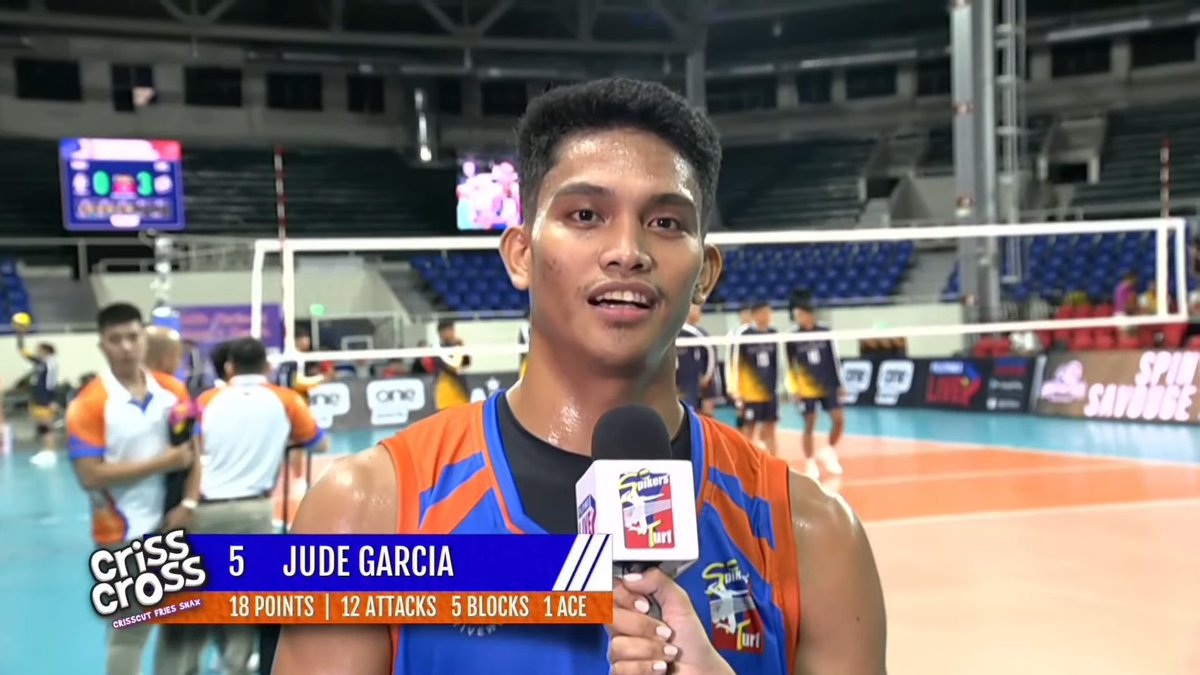 Congratulations, @crisscrosskc_ph 🥳 Debut match sweep!~

POG: Jude Garcia 🫶🏻

#CrissCross #KingCrunchers #RebiscoVolleyball #SpikersTurf2024