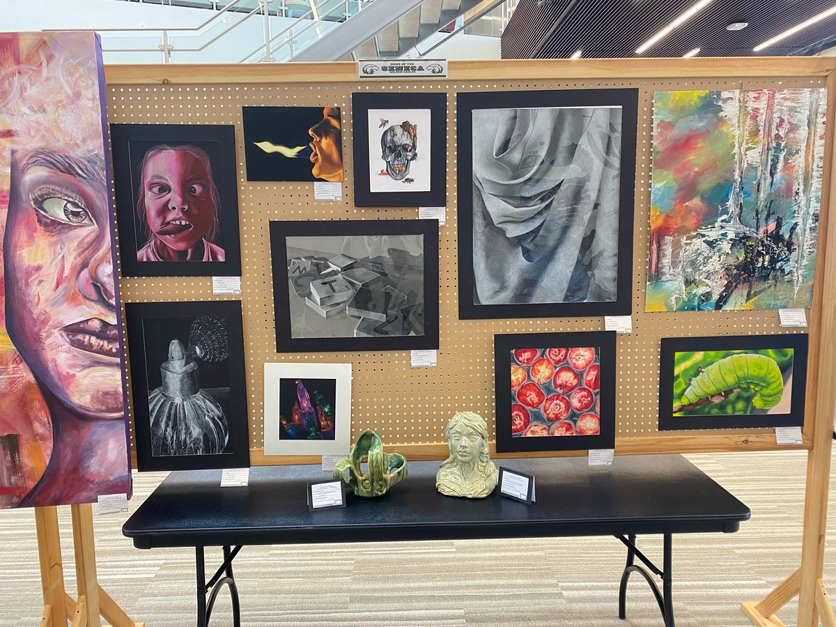SenecaArt's tweet photo. SenArt is ready to go for the 2024 Burlington County Teen Arts Festival! Stop over to RCBC and check out all of the amazing local art by Seneca and the rest of Burlington County!
#ARTisEssential #ARTisFullBrained https://t.co/nGcmhf1A5k