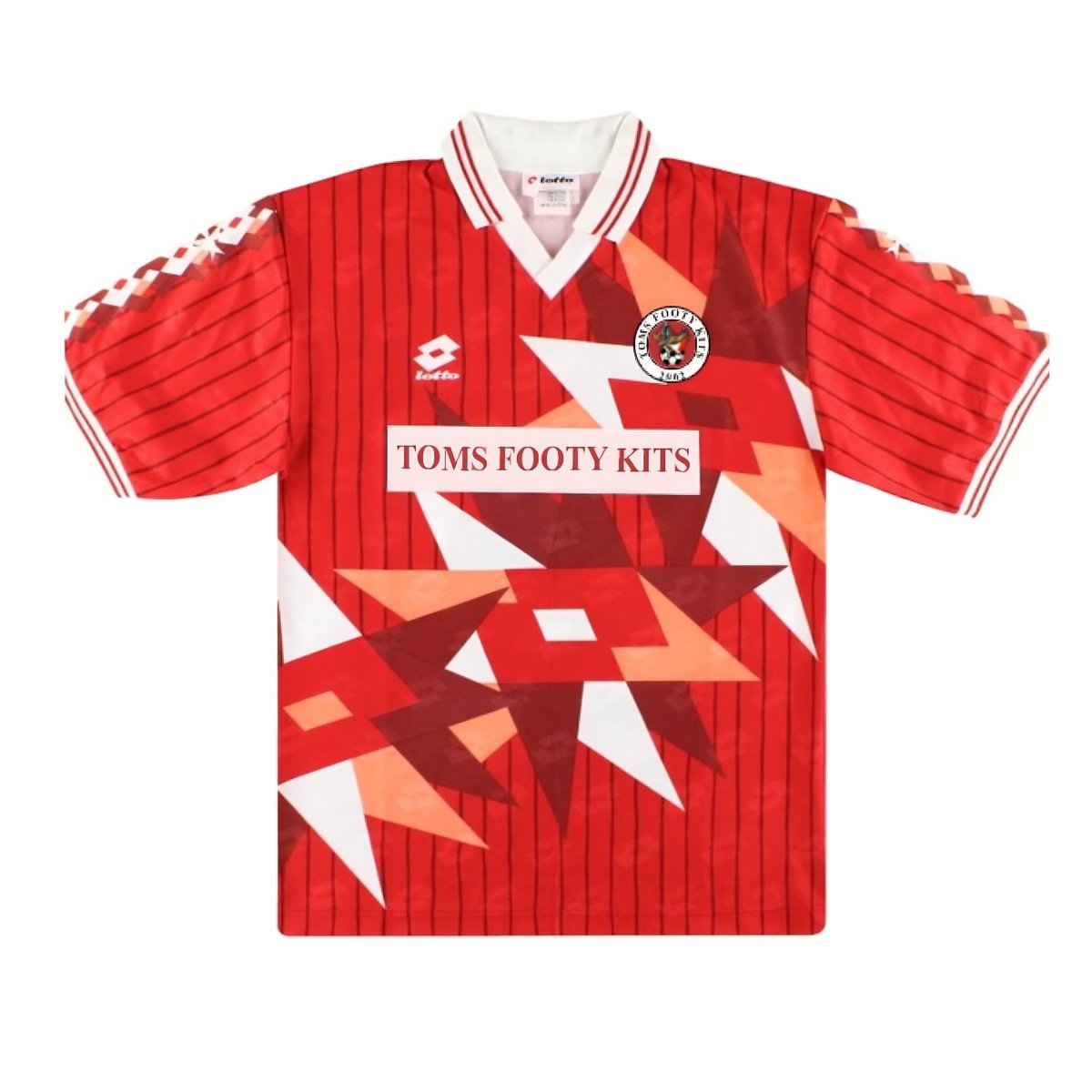 TomsFootyKits's tweet photo. #NewProfilePic

Please check out Chris ( @AioneDesign ) His work is fantastic!

I originally asked for a full shirt design but honestly, the badge on its own works a bit better as it's circular. Both look incredible though, I'm very pleased with how they turned out. https://t.co/kARwmvp4W9