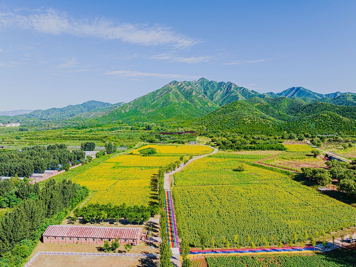 CGMeifangZhang's tweet photo. As one of the first batch of key towns for rural tourism in #China, Longwantun Town of #Shunyi district has rich tourism resources and attractive scenery in all seasons. #Beijing https://t.co/kYto6GJtsw