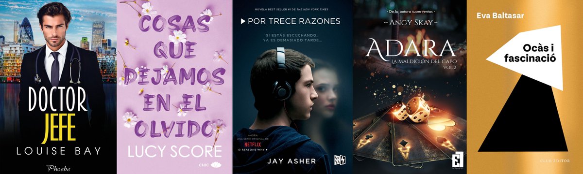 ¡Por fin viernes! Te presentamos el Top5 de #ebooks de ficción más vendidos de la semana. 📷 #ebook #novedades #librosrecomendados #lecturas2024 #libros #LecturaRecomendada #lecturasrecomendadas #ficción #literatura #romántica #portrecerazones