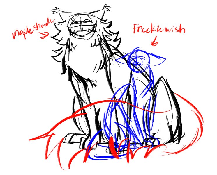 Lunmiarr's tweet photo. Working on something 

I was listening to people eater on repeat and it made me think of these two https://t.co/5wPciqi0cT