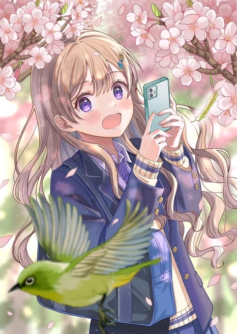 「あっ!逃げた!」#オリジナルイラスト 