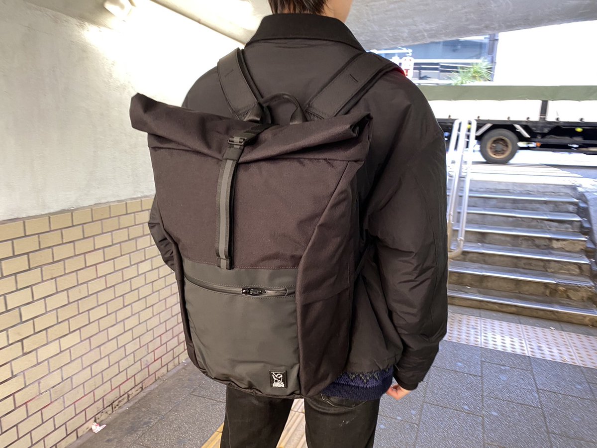 CHROME】 □YALTA 4.0 ￥20900(税込) CHROMEの定番ロールトップバッグ 