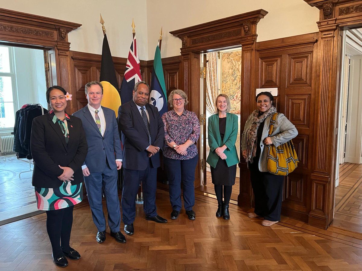 AusAmbNL's tweet photo. @AusArmsControl, Ms Vanessa Wood, visited 🇳🇱, consulting on how to advance our shared objective of a 🌏 free of #chemicalweapons. Thanks for the meetings with @OPCW DG Arias and reps of #OPCW members, including #Pacific & #ASEAN colleagues. Also visited the #ChemTec Centre. https://t.co/Z0tOXEJ1hC