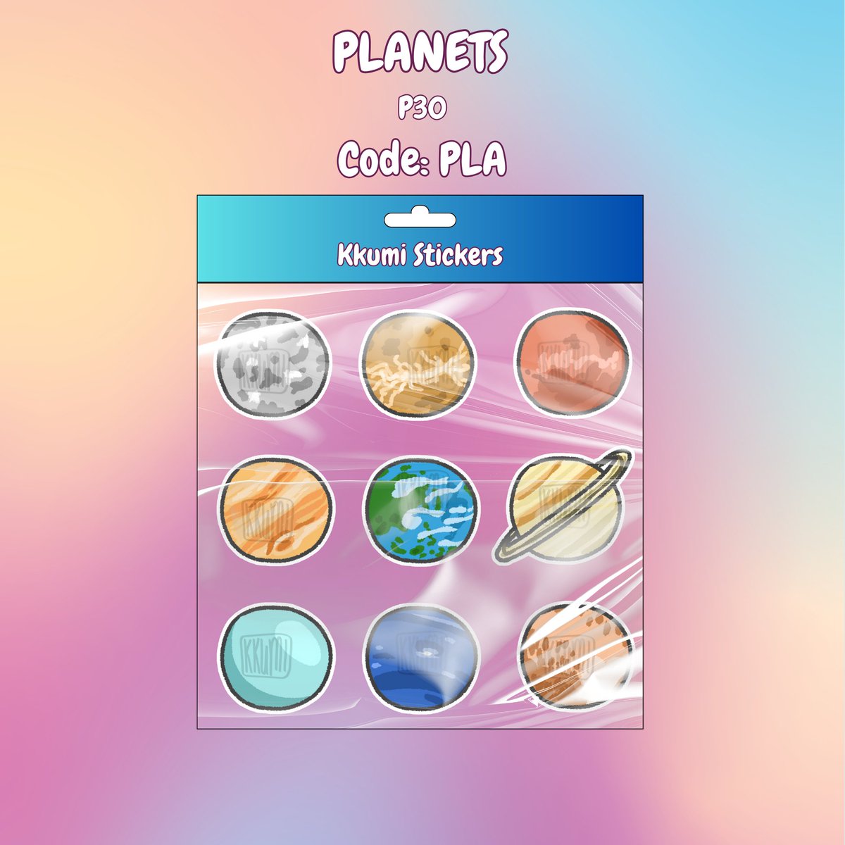 KkumiStickers's tweet photo. Planets 🌏

Order here: https://t.co/GlDj3ZQj4V https://t.co/JmkUE8N9tb