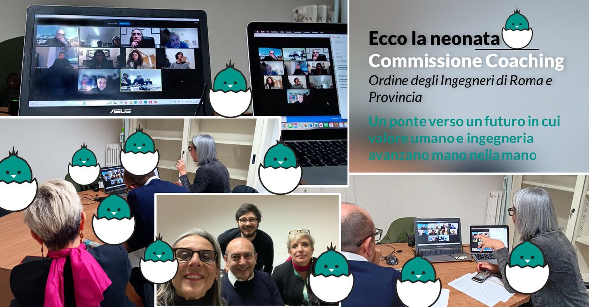 La scorsa settimana si è tenuta la prima riunione della neonata #Commissione di #Coaching dell’Ordine degli #Ingegneri della Provincia di Roma, un'iniziativa pionieristica volta a esplorare e integrare il mondo del coaching in tutti gli ambiti ingegneristici.