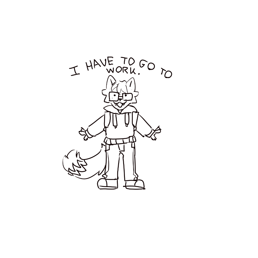 SammyKraut's tweet photo. I am an artist suffering form neverdrawosis
The only time I get to draw is before work where I draw pictures of not wanting to go to work :D https://t.co/y86wUDeSmq