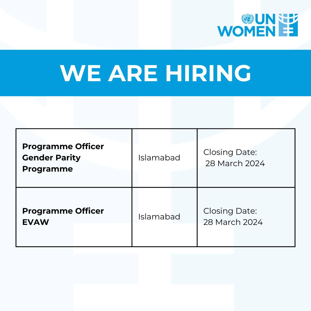 📢 We Are Hiring! 1️⃣Programme Officer Gender Parity Programme jobs.undp.org/cj_view_job.cf… 2️⃣Programme Officer EVAW jobs.undp.org/cj_view_job.cf…