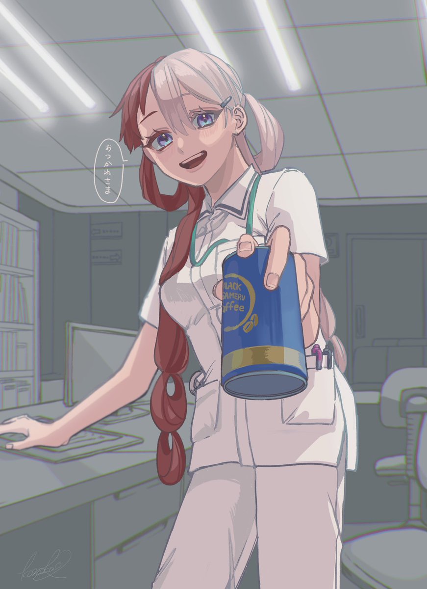 ko_no_ka_02's tweet photo. お題箱よりナースなウタちゃんでした〜！リクありがとうございます
お仕事いつもお疲れ様です🍵 https://t.co/xDndLutgRJ