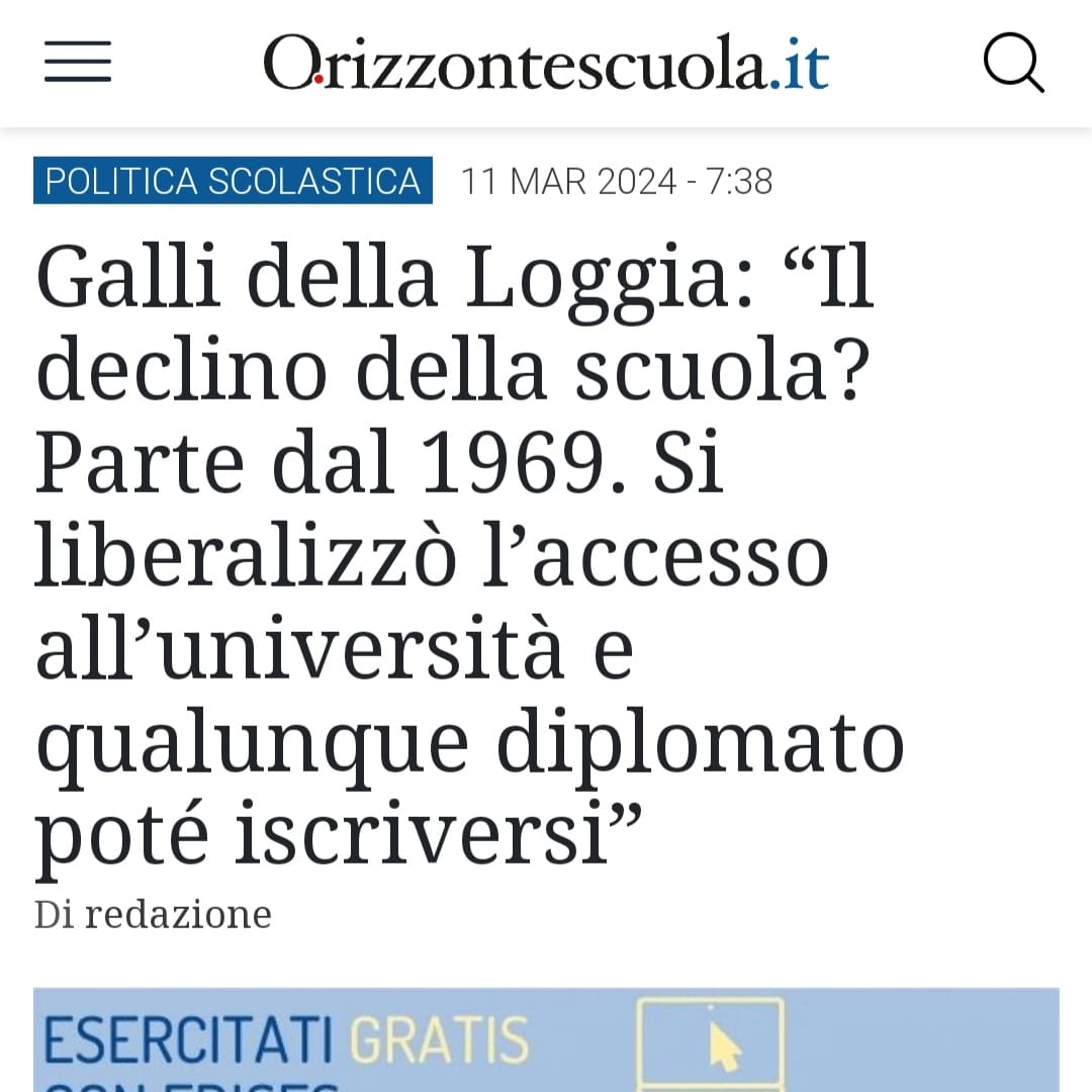 AndreaRoventini's tweet photo. Purtroppo Galli della Loggia ci inonda di dichiarazioni classiste ed errate su scuola e università. Nel mondo di GdL, un semplice ragioniere come me non sarebbe potuto diventare professore alla Scuola Superiore Sant'Anna e pubblicare con un premio Nobel.
https://t.co/03BETBRbEg https://t.co/3HKxtc8TZC