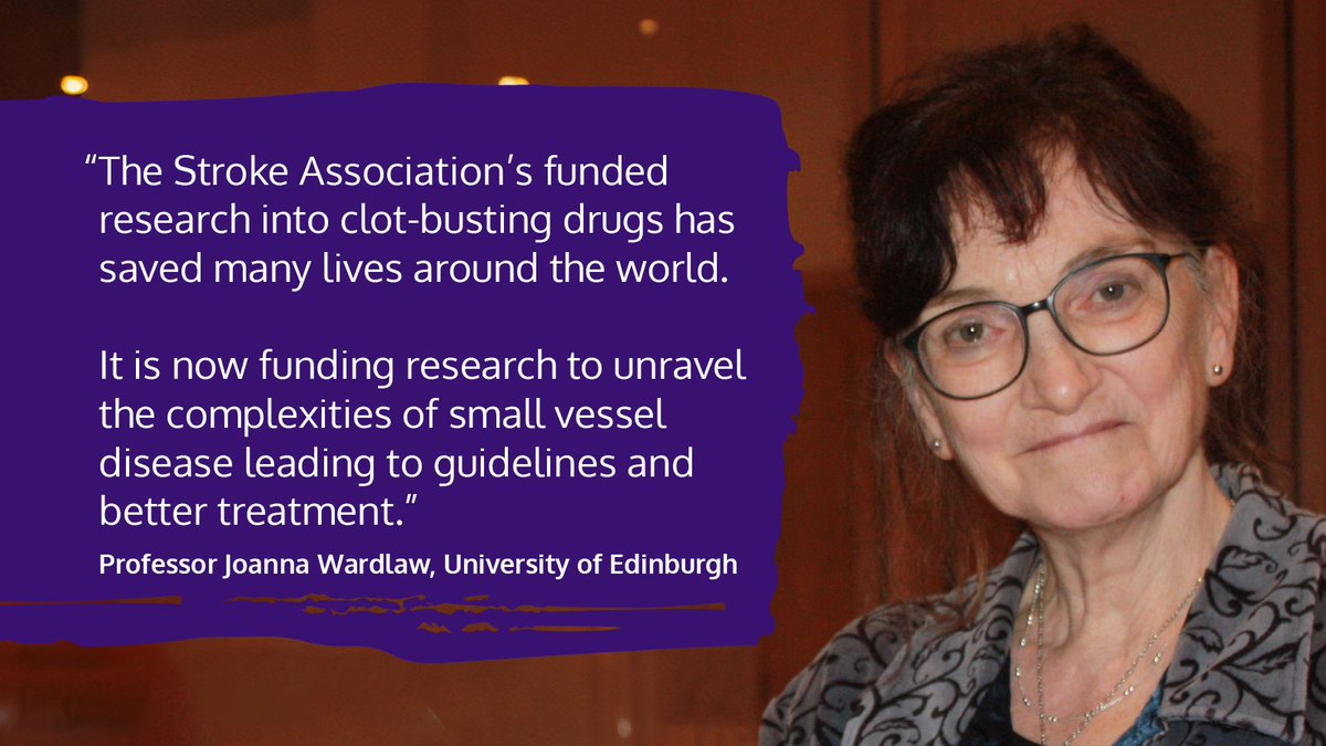 Inspired listening to Prof Joanna Wardlaw in conversation with @TheBHF last night. An eminent scientist and researcher who has made her mark on research into the prevention, diagnosis and treatment of stroke. Thank you.@BleedingStroke @EdinUniBrainSci @SVDResearch #BrainWeek