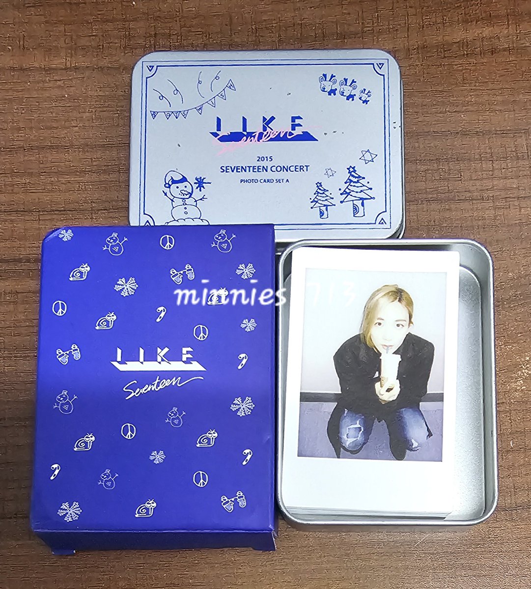 SELL] Selling Like #SEVENTEEN 2015 Seventeen Concert Photocard Set