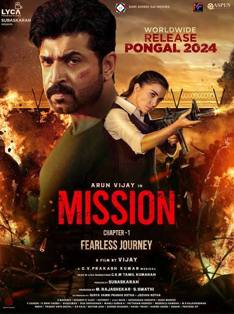 CinemaRareIN's tweet photo. Tamil film #Mission: #Chapter1 (2024) by #ALVijay, ft. @arunvijayno1 @iamAmyJackson @NimishaSajayan @ilan_iyal @AbiHassan_ #Viraj @bharat_bopana & #JasonShah, now streaming on @PrimeVideoIN.
@gvprakash @LycaProductions @SSSMOffl @APIfilms @SonyMusicSouth #MissionChapterOne https://t.co/qZya0N9qlS