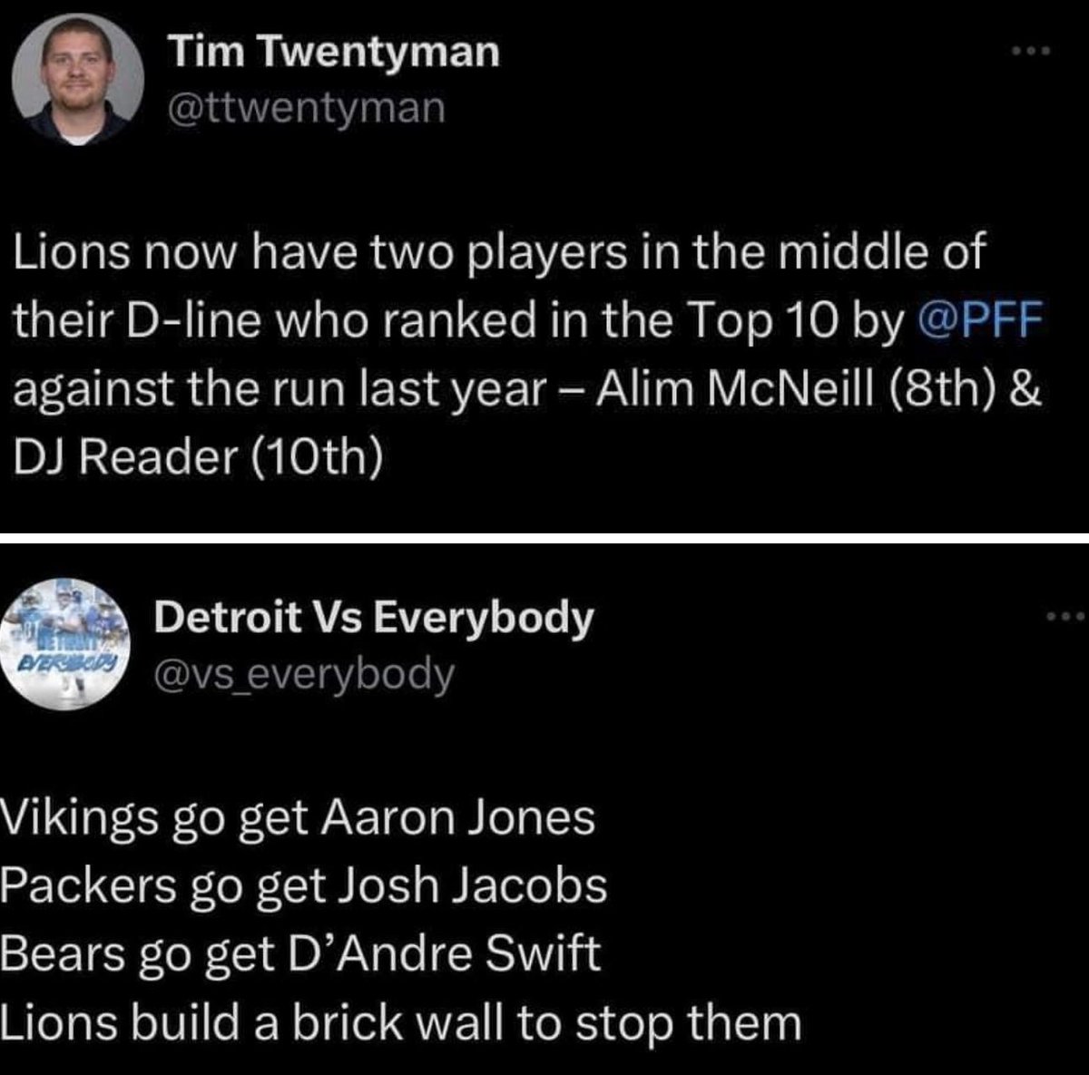 DeliseDetroit's tweet photo. LFGGGG!!! 🦁🦁💙🤍 https://t.co/3OuwvugEpe