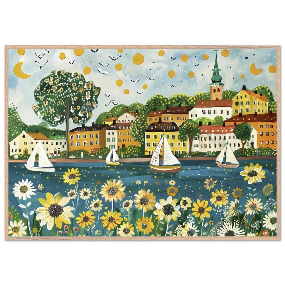 Amazing naive art painting of Stockholm Archipelago 
akiradesignhouse.etsy.com/listing/168220…
#Stockholmarchipelago #wallart #wallartforsale #naiveart #ArtLovers #joyfulart #navisticart #painting #paint #UniqueDesigns #Stockholm